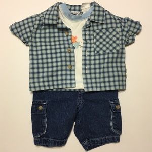 Little Wonders boys 3 piece outfit